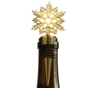 Wine Corks Airtight Christmas 4.41x1.93x0.79inches Zinc Alloy | Wine Bottle Corks Decorative Topper4.41x1. For Champagne Beverage Liquor Home Bar Carnival Office Restaurant Camping New Year