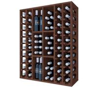 Winerex ALVARO - 88 bouteilles - Pin teinté noir
