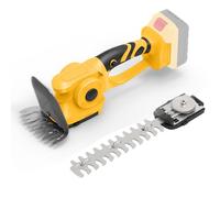 WingFly Cisaille à Gazon et Arbustes sans Fil Compatible avec Dewalt 18V,20v Batterie, Taille-haie 2 en 1 pour Jardins et Cours (Longueur de Coupe 130 mm et 220 mm, sans Batterie)