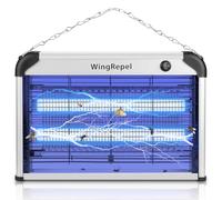 WingRepel Piège à Moustique Electrique, UV Lampe Anti Moustique Interieur 20W, 2400V Tue Moustique Electrique Efficace pour Cuisine, Salon,Restaurant, Fermes, Entrepôts, Hôpitaux