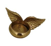 Wings Photophore | Bougeoir sculpture en résine,Ajouter une atmosphère chaleureuse, cadeaux commémoratifs Décoration de mariage à la maison