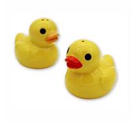 Winkee Ensemble salière et poivrière originales en céramique – design animal (Canard)