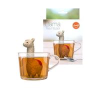 Winkee Infuseur à Thé Animal Mignon en Silicone - Boule à Thé Réutilisable pour Thé en Vrac, Rooibos, Noir et Vert - Idéal pour Tasses, Théières et Mugs (Lama)