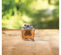 Winkee Infuseur à Thé - Koala Mignon en Silicone - Boule à Thé - Réutilisable pour Thé en Vrac, Rooibos, Noir et Vert - Idéal pour Tasses, Théières et Mugs