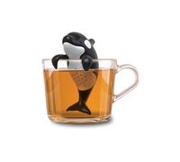 Winkee Infuseur à Thé - Orque Mignon en Silicone - Boule à Thé - Réutilisable pour Thé - en Vrac, Rooibos, Noir et Vert - Idéal pour Tasses, Théières et Mugs