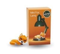 Winkee - Mini lampe plante, renard et chat I Lampe de nuit portable pour chambre d'enfant I Mini lampe de lecture (renard)