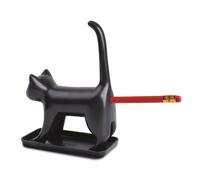 Winkee - Pencil Sharpener - Sharp End Cat Black With Sound - Black