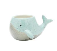 Winkee Tasse à Café Baleine - Mug Café et Tasse à Thé Élégante en Céramique - Grande Tasse XL - Cadeau Anniversaire Fête des Mères Pères