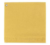 Winkler - Essuie-mains carré Curl avec œillet d'attache - 50x50 cm - Tissu éponge 100% coton absorbant - Serviette à vaisselle, chiffon de nettoyage