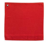 Winkler - Essuie-mains carré Curl avec œillet d'attache - 50x50 cm - Tissu éponge 100% coton absorbant - Serviette à vaisselle, chiffon de nettoyage