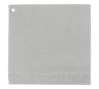 Winkler - Essuie-mains carré Curl avec œillet d'attache - 50x50 cm - Tissu éponge 100% coton absorbant - Serviette à vaisselle, chiffon de nettoyage