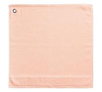 Winkler - Essuie-mains carré Curl avec œillet d'attache - 50x50 cm - Tissu éponge 100% coton absorbant - Serviette à vaisselle, chiffon de nettoyage