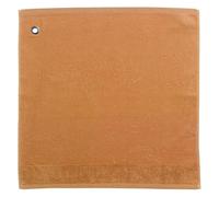 Winkler - Essuie-mains carré Curl avec œillet d'attache - 50x50 cm - Tissu éponge 100% coton absorbant - Serviette à vaisselle, chiffon de nettoyage