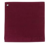 Winkler - Essuie-mains carré Curl avec œillet d'attache - 50x50 cm - Tissu éponge 100% coton absorbant - Serviette à vaisselle, chiffon de nettoyage