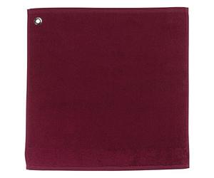 Winkler - Essuie-mains carré Curl avec œillet d'attache - 50x50 cm - Tissu éponge 100% coton absorbant - Serviette à vaisselle, chiffon de nettoyage