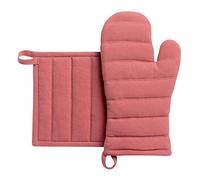 JONA Gant + Manique Coton recyclé Winkler Bois de rose