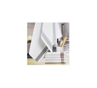 WINKLER - Torchon Damier - 50 X 70 cm - 100% coton - Gris