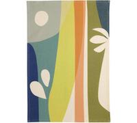 WINKLER Torchon recyclé Lineo multicolore - 50 x 70 cm