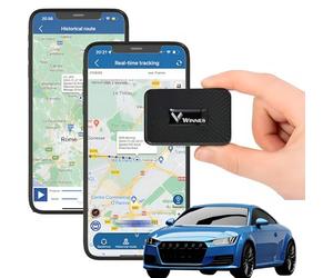Winnes TK913 Mini localisateur GPS portable avec géoclôture magnétique anti-perte, 1500 mAh, localisateur satellite en direct pour voiture/moto/enfants, application et plate-forme gratuites