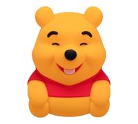 Winnie l’Ourson SquishyGlo Light - Produit Disney officiellement licencié | Conception en silicone souple • Batterie rechargeable • 3 niveaux de lumière • Fonction minuterie • Veilleuse Disney