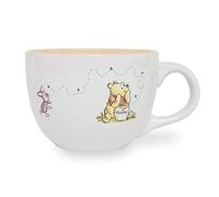 Winnie The Pooh Disney But First Hunny Tasse à soupe en céramique pour crème glacée, céréales, boissons | Capacité : 700 ml