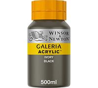 Winsor & Newton Acrylique Galeria 500ml Noir D'Ivoire Série 1