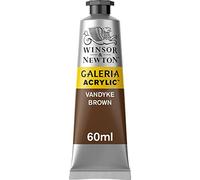 Winsor & Newton Acrylique Galeria 60ml Brun Van Dyck Série 1