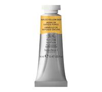 Winsor & Newton Aquarelle Professionnel - Peinture Aquarelle, Haute Luminosité, Résistante à la Lumière, Qualité Archive, Tube de 14 ML, Couleur Jaune de Naples Fonce