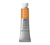 Peinture aquarelle professionnelle - Extra fine - Orange de cadmium - 89 - Winsor et Newton - 5ml Orange