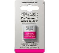 Winsor & Newton Aquarelle Professionnel - Peinture Aquarelle, Haute Luminosité, Résistante à la Lumière, Qualité Archive, Demi Godet, Couleur Rose Opéra ROW