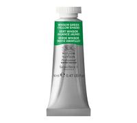 Winsor & Newton Aquarelle Professionnel - Peinture Aquarelle, Haute Luminosité, Résistante à la Lumière, Qualité Archive, Tube de 14 ML, Couleur Vert Winsor Nuance Jaune