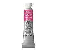 Winsor & Newton Aquarelle Professionnel - Peinture Aquarelle, Haute Luminosité, Résistante à la Lumière, Qualité Archive, Tube de 5 ML, Couleur Garance Rose Véritable ROW