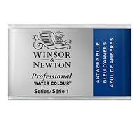 Winsor & Newton Aquarelle Professionnel - Peinture Aquarelle, Haute Luminosite, Resistante a la Lumiere, Qualite Archive, Godet, Couleur Bleu d'Anvers