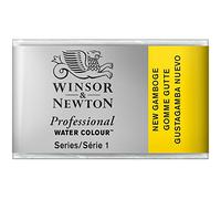 Winsor & Newton Aquarelle Professionnel - Peinture Aquarelle, Haute Luminosité, Résistante à la Lumière, Qualité Archive, Godet, Couleur Nouvelle Gomme-Gutte