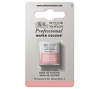 Winsor & Newton Aquarelle Professionnel - Peinture Aquarelle, Haute Luminosité, Résistante à la Lumière, Qualité Archive, Demi Godet, Couleur Rose poterie