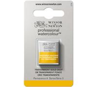 Winsor & Newton Aquarelle Professionnel - Peinture Aquarelle, Haute Luminosité, Résistante à la Lumière, Qualité Archive, Demi Godet, Couleur Quinacridone Doré