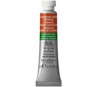 Winsor & Newton Aquarelle Professionnel - Peinture Aquarelle, Haute Luminosité, Résistante à la Lumière, Qualité Archive, Tube de 5 ML, Couleur Orange sans cadmium