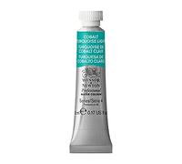 Winsor & Newton Aquarelle Professionnel - Peinture Aquarelle, Haute Luminosité, Résistante à la Lumière, Qualité Archive, Tube de 5 ML, Couleur Turquoise de Cobalt Clair ROW