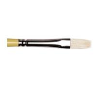 Winsor & Newton Artists Pinceau Soie de Porc Plat Manche Long N°4