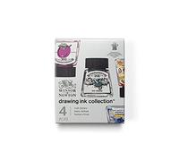 Winsor & Newton Collection Encre à Dessiner X4 Ton Riche