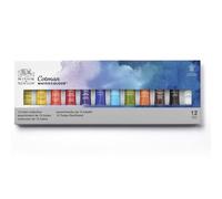 Winsor & Newton Peinture aquarelle Cotman - Collection 12 tubes de 8 ml