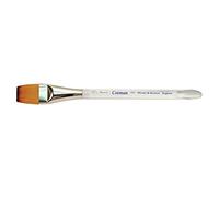 Winsor & Newton Cotman Pinceau Aquarelle Série 777 À Lavis 25mm | Synthétique, poignée courte, virole en laiton nickelé, nettoyage facile, mélange de fibres épaisses et fines
