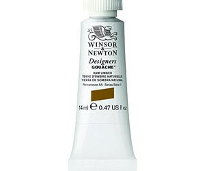 Winsor & Newton Designers Gouache 14ml Terre D'Ombre Naturelle Row