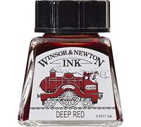 Winsor & Newton Encre à Dessiner Flacon 14ml 227 Rouge Foncé Série 1