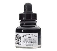 Winsor & Newton Encre de dessin 30 ml avec pipette - Noir 030 (951)