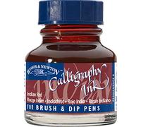 Winsor & Newton Encre de Calligraphie Flacon 30ml 317 Rouge Indien Série 1