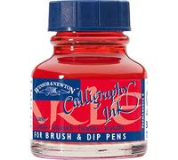 Winsor & Newton – Encre de calligraphie – 601 Écarlate Série 1 – Flacon 30 ml