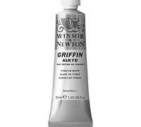 Winsor & Newton Griffin Alkyd Huile Tube 37ml 644 Blanc de Titane ROW