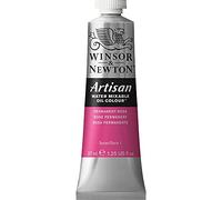 Winsor & Newton Huile Diluable à l’eau Artisan - Couleurs à l'huile Pour les Arts Plastiques - Sans Solvants, Se Diluer à l’eau, Tube de 37ML, Couleur Rose Permanent