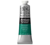 Winsor & Newton Huile Diluable à l’eau Artisan - Couleurs à l'huile Pour les Arts Plastiques - Sans Solvants, Se Diluer à l’eau, Tube de 37ML, Couleur Vert de Phtalocyanine, nuance Bleue